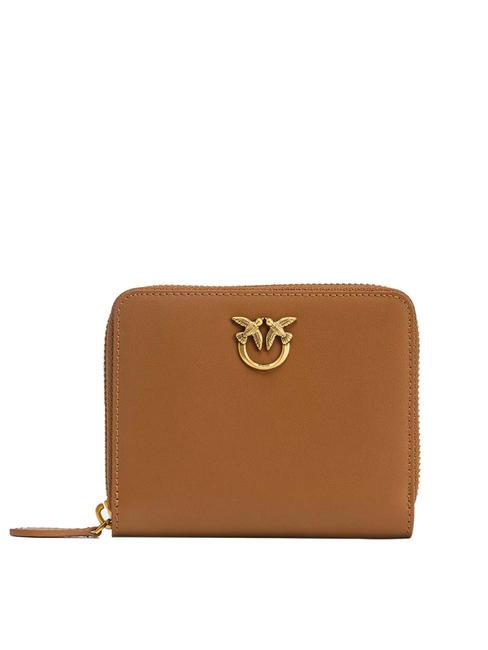 PINKO TAYLOR Zip Around Wallet leather-antique gold - Women’s Wallets
