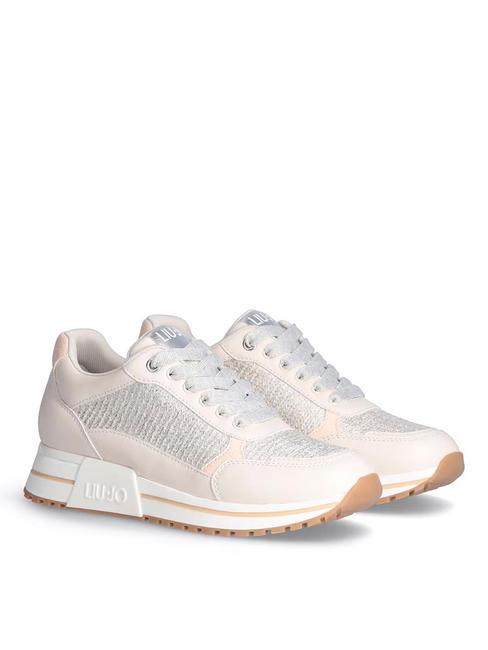 LIUJO JOHANNA 01 Sneakers butter/silver - Women’s shoes