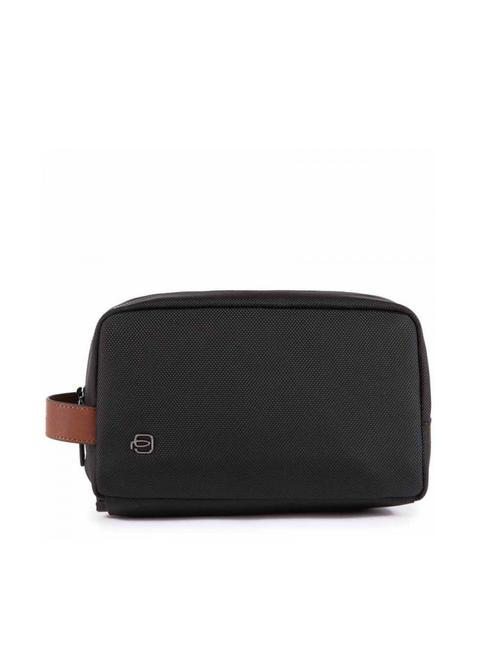 PIQUADRO BLACK SQUARE Cable case leather - Tablet holder& Organizer