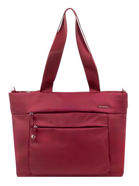 SAMSONITE MOVE 4.0 Shopping bag with shoulder strap GARNET RED - Women’s Bags