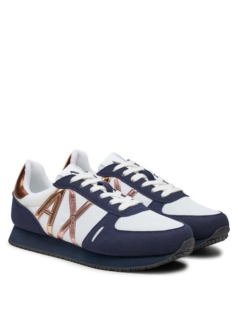 ARMANI EXCHANGE sneaker Sneakers op.white+dark blue - Women’s shoes