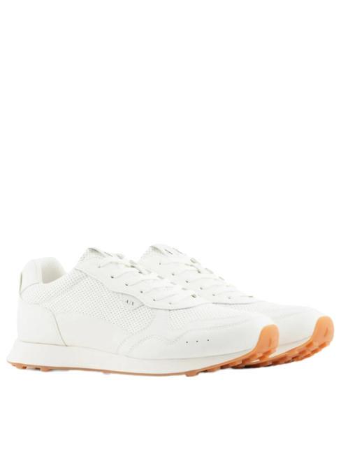 ARMANI EXCHANGE RUNNING Women's Sneakers WHITE / OFF WHITE - Women’s shoes