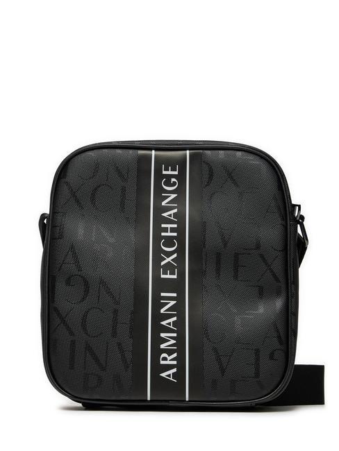 ARMANI EXCHANGE LOGO PRINT Logo print black / black - Over-the-shoulder Bags for Men