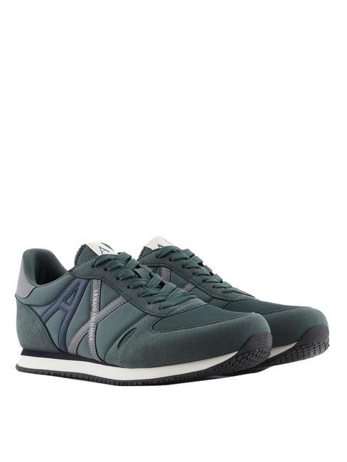 ARMANI EXCHANGE RIO Low sneakers b.green+night s+q.sh - Men’s shoes