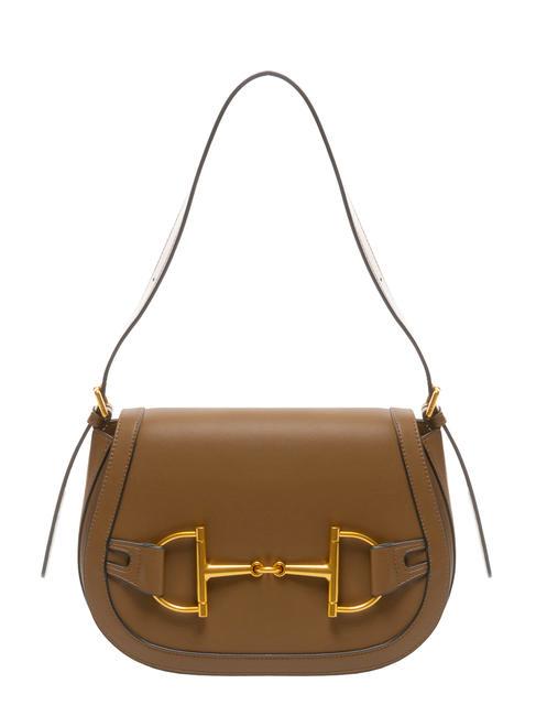 TOSCA BLU TAYLOR Shoulder bag with flap BROWN - Women’s Bags