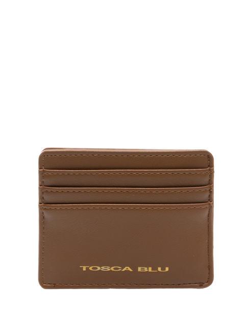 TOSCA BLU ALEXANDRA  Flat card holder BROWN - Women’s Wallets