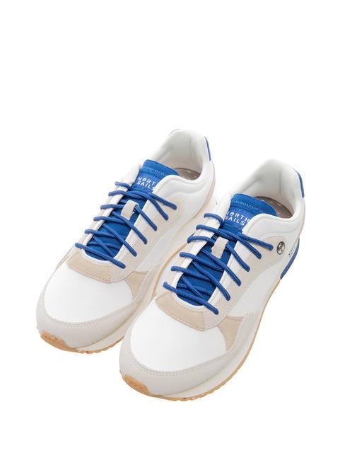 NORTH SAILS TAILER COVER Sneakers white blue - Unisex shoes