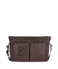 PIQUADRO CAMPIONARIO - HARPER  Messenger for 13" PC, in leather - Work Briefcases