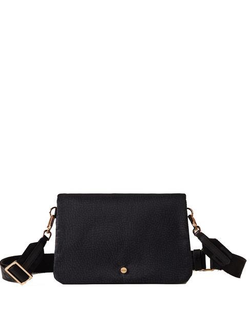 BORBONESE CLASSICA Mini shoulder bag dark black - Women’s Bags