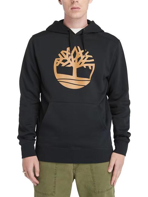 TIMBERLAND TREE LOGO Hoodie black / wheat boot - Sweatshirts
