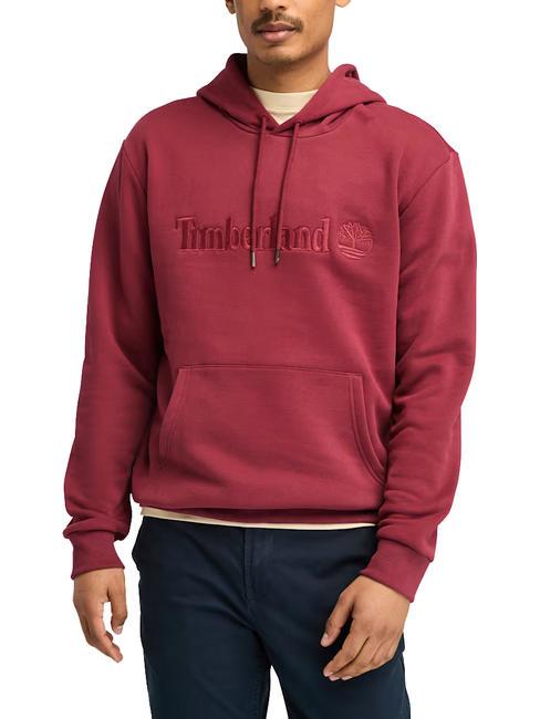 TIMBERLAND EMBROIDERY TONAL Hoodie cordovan - Sweatshirts
