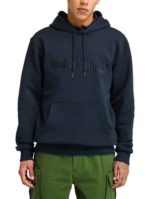 TIMBERLAND EMBROIDERY TONAL Hoodie dark sapphire - Sweatshirts