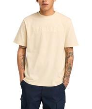TIMBERLAND EMBROIDERY TONAL Cotton T-shirt - T-shirt