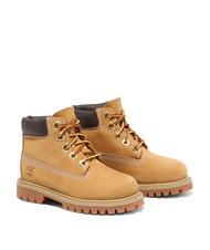 TIMBERLAND 6 INCH PREMIUM KIDS Waterproof leather ankle boots yellow - Baby Shoes - 1