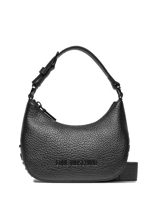 LOVE MOSCHINO GIANT  Micro Hand Bag, with shoulder strap Black - Women’s Bags