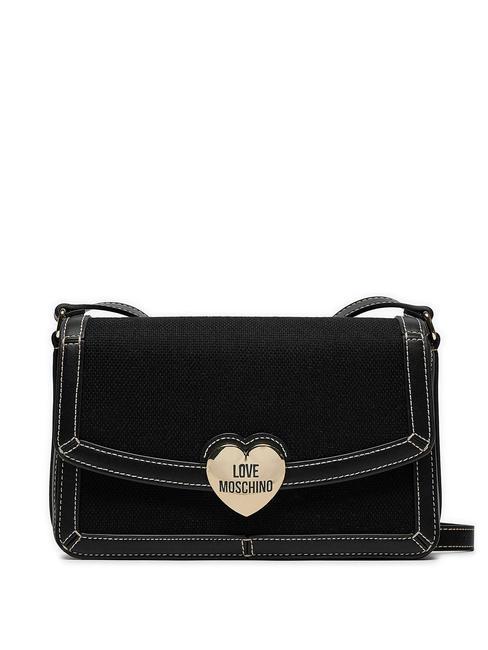 LOVE MOSCHINO LOVE SELLE  Shoulder bag Black - Women’s Bags