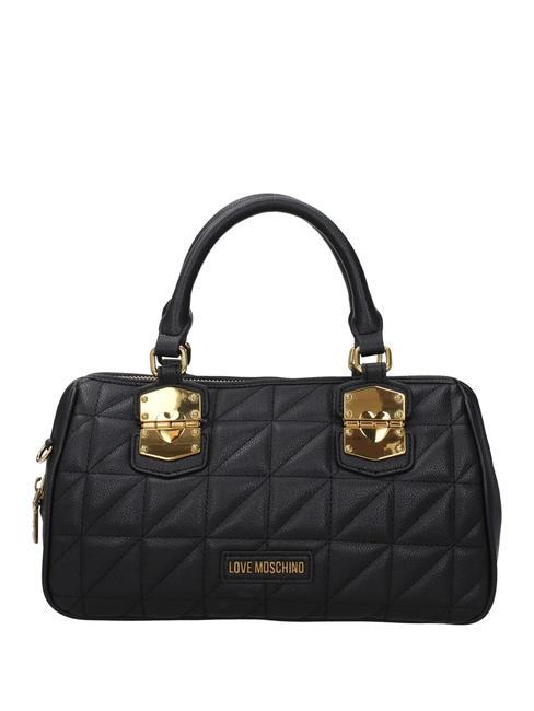LOVE MOSCHINO CLICK HEART  Handbag, with shoulder strap Black - Women’s Bags