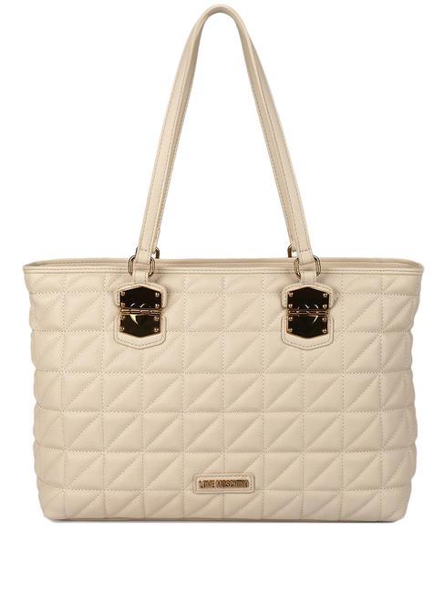 LOVE MOSCHINO CLICK HEART Shopping Bag butter - Women’s Bags