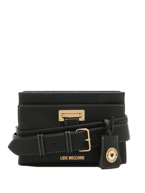 LOVE MOSCHINO CLICK Small shoulder bag Black - Women’s Bags