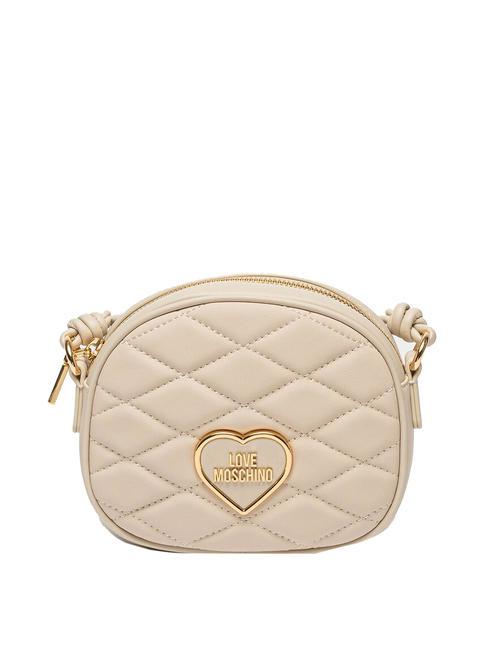 LOVE MOSCHINO ROMANTIC Shoulder Micro Bag ivory - Women’s Bags