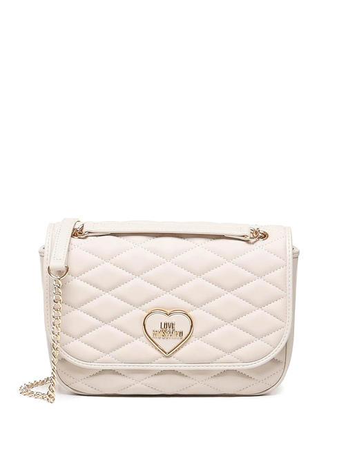 LOVE MOSCHINO ROMANTIC Convertible Shoulder/cross body bag ivory - Women’s Bags