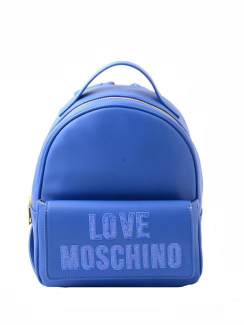 LOVE MOSCHINO SPARKLING LOGO  Women's Backpack sapphire - Women’s Bags