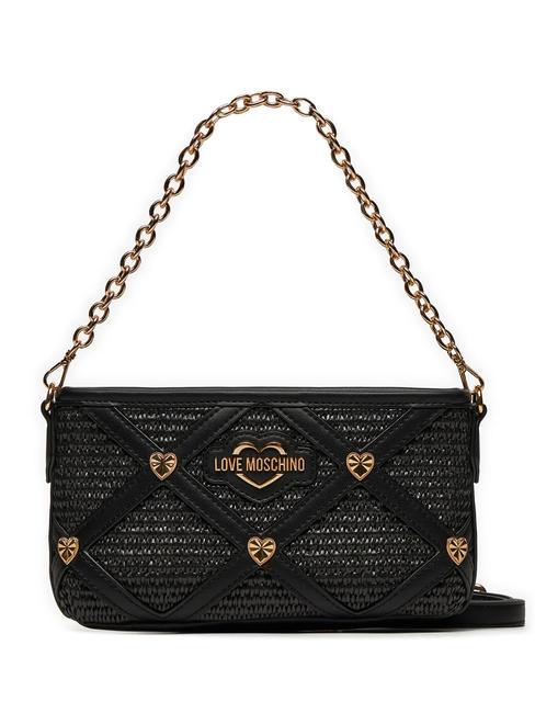 LOVE MOSCHINO SUMMER DETAILS  Handbag with shoulder strap Black - Women’s Bags