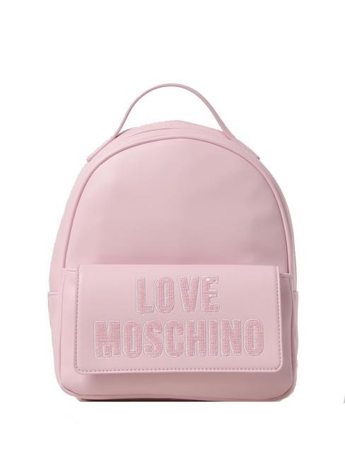 LOVE MOSCHINO SPARKLING LOGO  Women's Backpack face powder - Women’s Bags