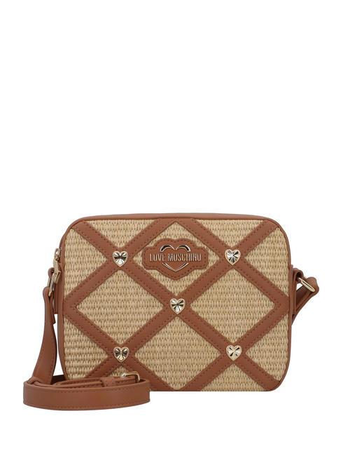 LOVE MOSCHINO SUMMER DETAILS Mini shoulder bag leather - Women’s Bags