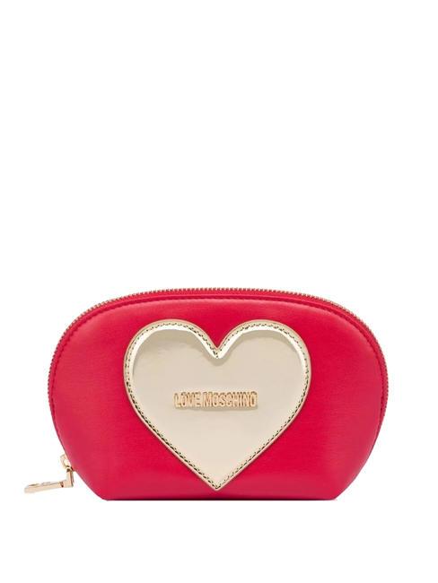LOVE MOSCHINO GOLDEN HEART  Purse red - Women’s Wallets