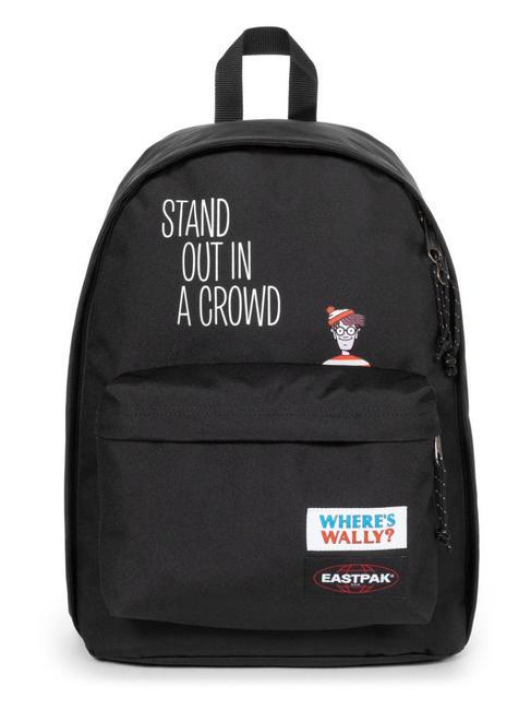 EASTPAK OUT OF OFFICE WHERE'S WALLY? 13" laptop backpack wally silk black - Backpacks & School and Leisure