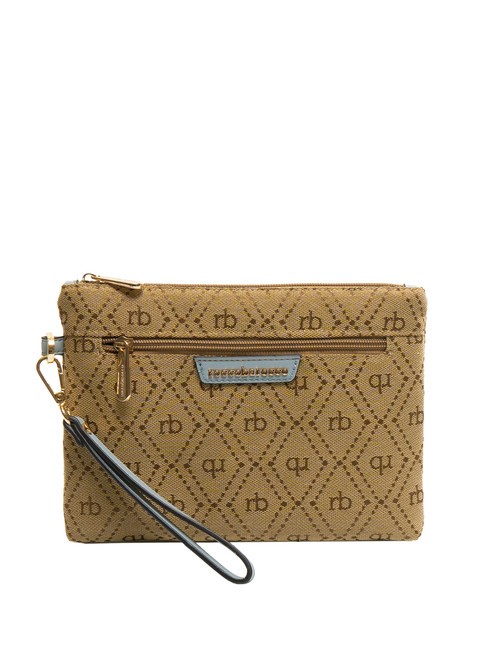 ROCCOBAROCCO FRIDA Hand clutch bag sky blue - Women’s Bags