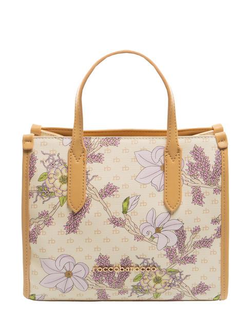ROCCOBAROCCO FLOWER MARKET  Hand bag, with shoulder strap off white - Women’s Bags