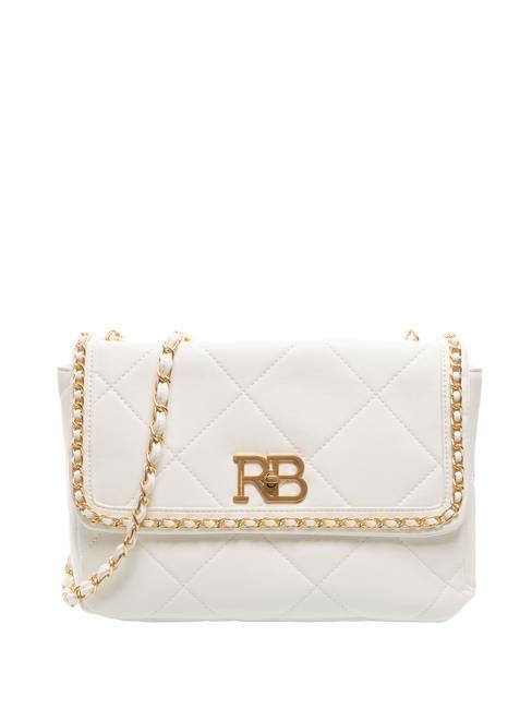 ROCCOBAROCCO AGATA Quilted shoulder bag white - Women’s Bags