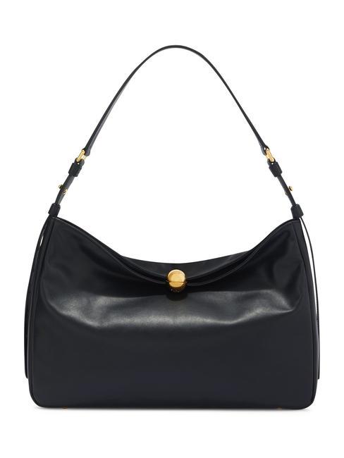 FURLA SFERA SOFT Leather shoulder bag Black - Women’s Bags