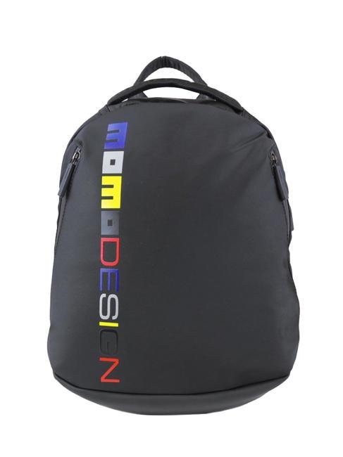 MOMO DESIGN LOGO PATCH Backpack black/multi - Laptop backpacks