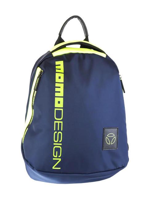 MOMO DESIGN LOGO PATCH Backpack blue/fluorescent - Laptop backpacks
