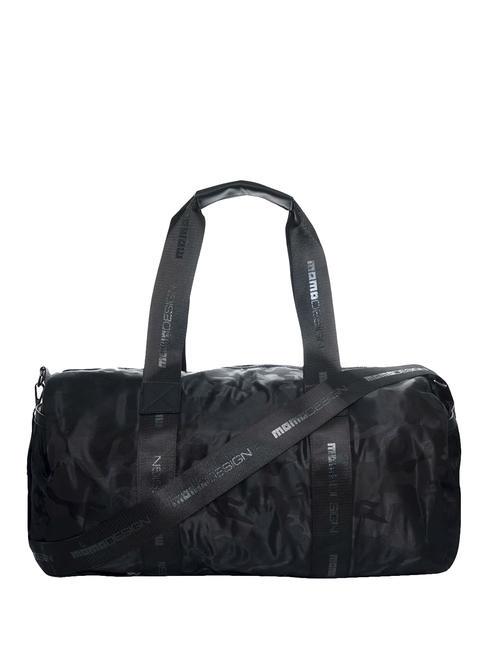 MOMO DESIGN EASY Duffle bag with shoulder strap black/camou - Duffle bags