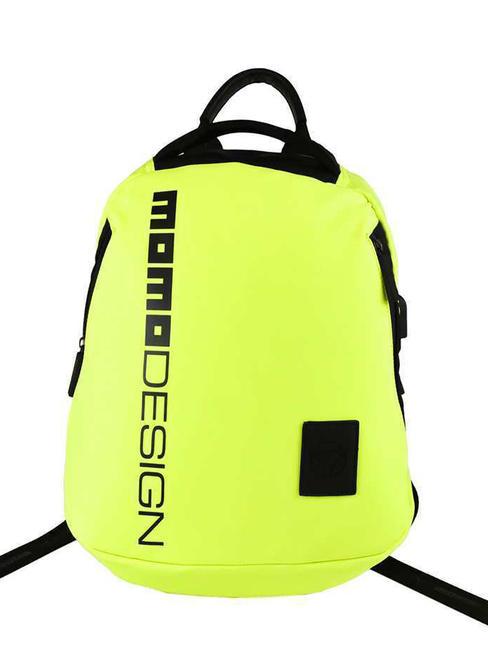 MOMO DESIGN LOGO PATCH Backpack acidgreen - Laptop backpacks