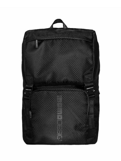 MOMO DESIGN ECO CARBON URBAN Recycled polyester backpack blacklogoblack - Backpacks & School and Leisure