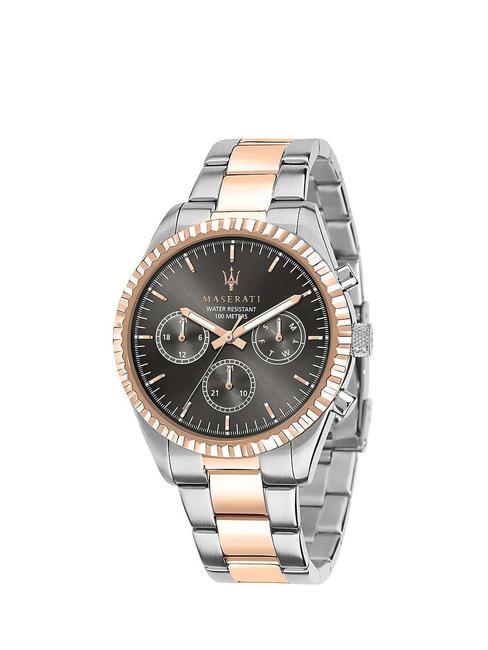 MASERATI COMPETIZIONE  Multifunction watch gunmetal - Watches