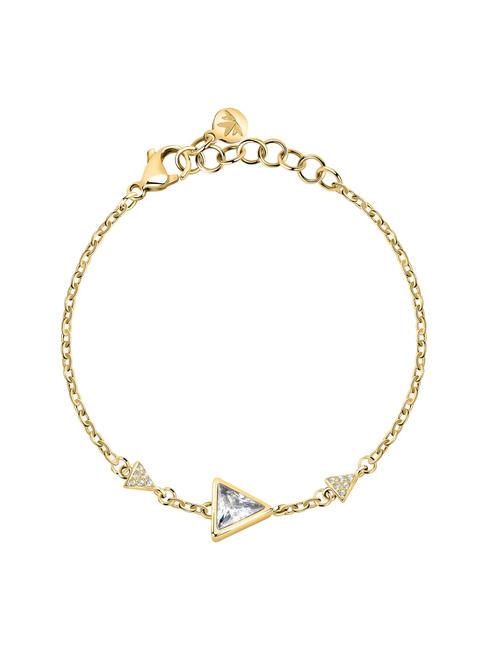 MORELLATO TRILLIANT Zircon triangle bracelet gold - Bracelets