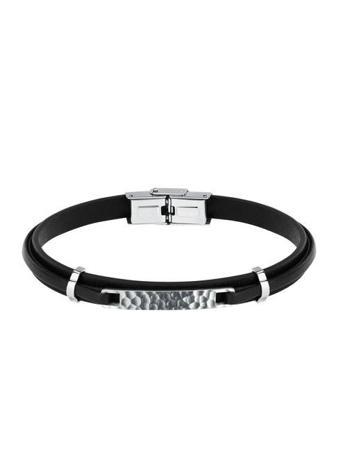 SECTOR BANDY Leather bracelet Black - Men's Bracelets