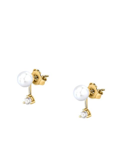 MORELLATO PERLE CONTEMPORARY Earrings with pearl and zircons pearl - Earrings