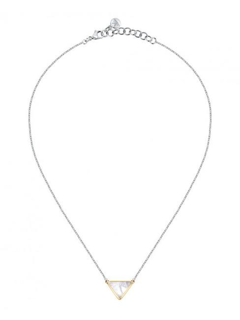MORELLATO TRILLIANT Pearly triangle necklace SILVER - Necklaces
