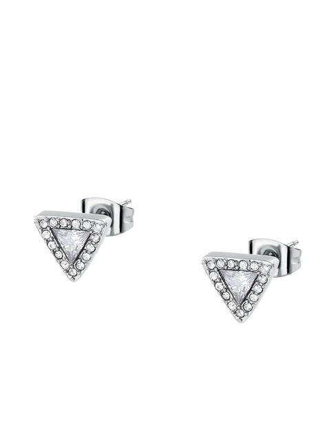 MORELLATO TRILLIANT Triangle earrings with zircons SILVER - Earrings