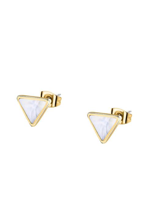 MORELLATO TRILLIANT Pearly triangle earrings gold - Earrings