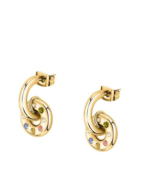 MORELLATO BAGLIORI Colorful crystal earrings gold - Earrings