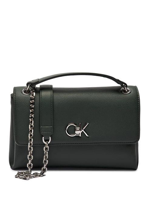 CALVIN KLEIN RE-LOCK  Shoulder/cross body bag palm green - Women’s Bags