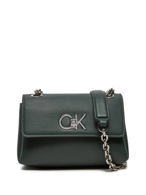 CALVIN KLEIN RE-LOCK Shoulder/Crossbody Mini Bag palm green - Women’s Bags